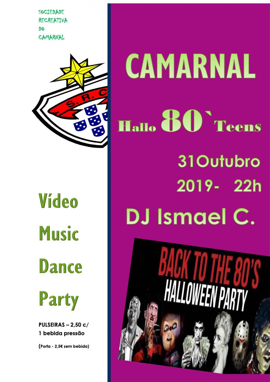 Festa de Halloween no Camarnal