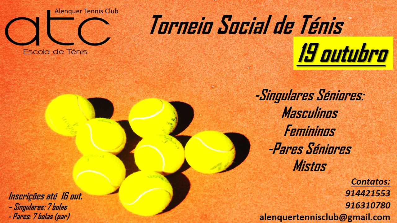 Torneio Social de Ténis
