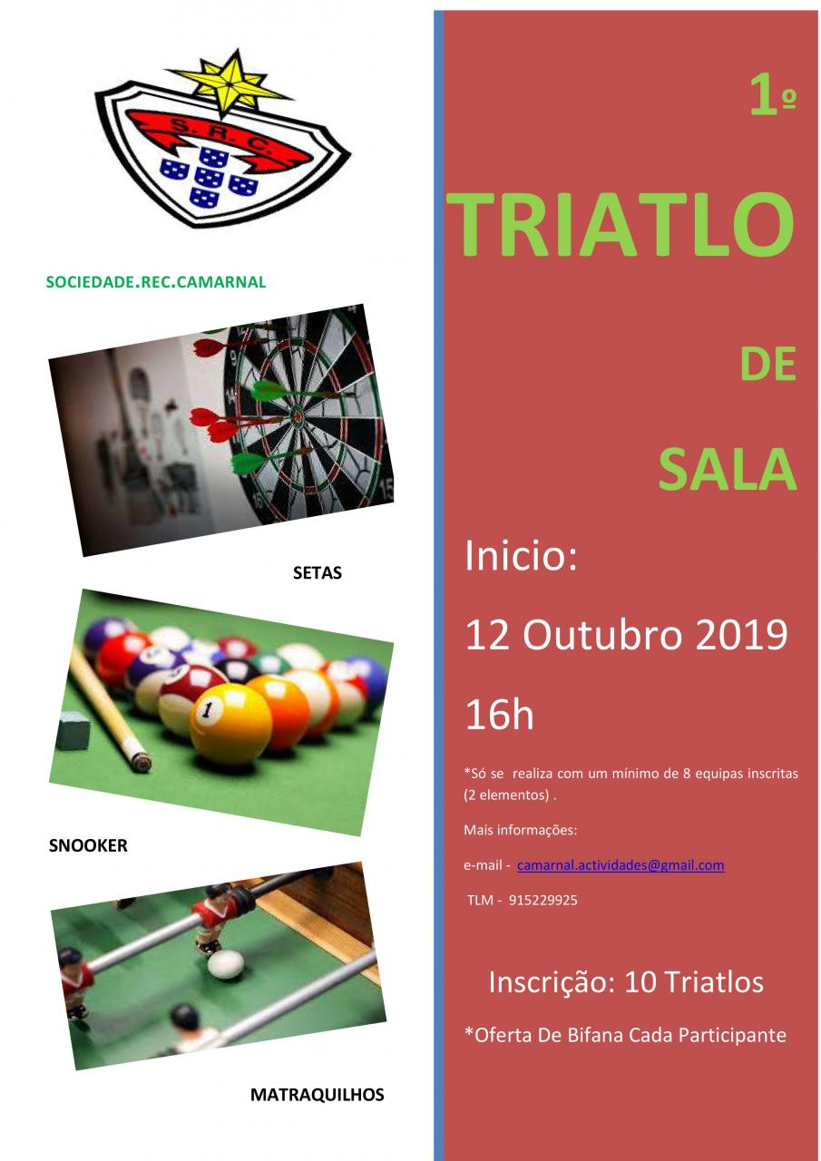 1ª edição Triatlo de Sala no Camarnal